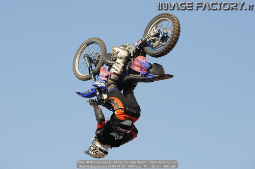 2009-10-04 Franciacorta - Motocross delle Nazioni 1090 Free style show